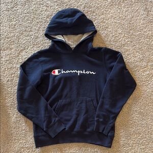 Champion Dark Blue Pullover Hoodie